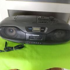 レトロ パナソニック ステレオ CDデッキ RX-DS201 動...