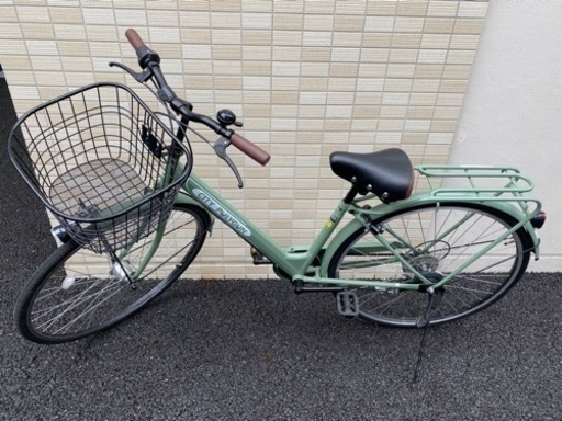 ママチャリ　シティサイクル