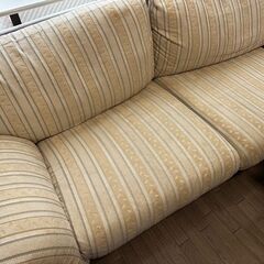  3人掛けソファー  交換カバー付き！の画像
