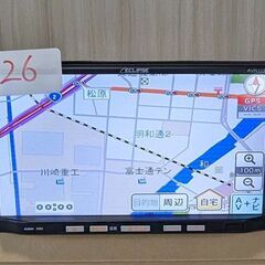 326 完　イクリプス　AVN133MRC SDナビ　ワンセグ