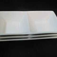 【決まりました】引き取り限定 無料 さしあげます ３名様用 白色 食器セット 中古の画像
