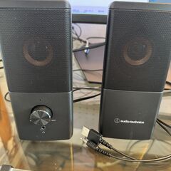 【あげます】オーディオテクニカ アクティブスピーカー  AT-S...