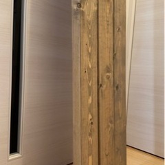 DIY ハンガーラック 総額 25,000円 DIAWALL 金森金物店 ブラックの画像