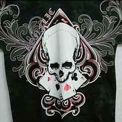 KONFLIC Aces of Death #Tattoo #スカル #バイカーの画像