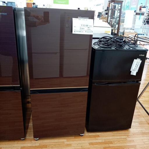★ジモティ割あり★ Hisense　冷蔵庫　22年製　135L　ブラック　クリーニング済　YJ2572