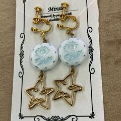 ハンドメイド　イヤリングの画像