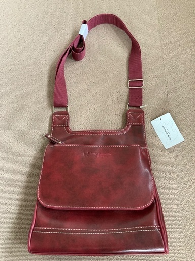 Betty  Dumoulin sacs ショルダーバッグ レザー　本革 ワイン
