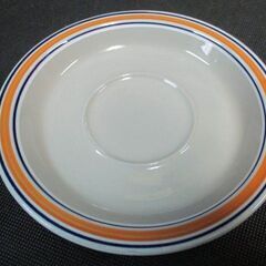 【決まりました】引き取り限定 無料 さしあげます 食器 お皿 ソーサー ４枚セット 中古の画像