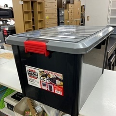 K2405-528 コーナン ハードコンテナ KHC-04B ブラック 43L 3点セット バラ売り不可 キズ・汚れあり 中古②の画像