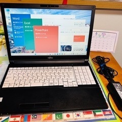 ノートパソコン　富士通 LIFEBOOK A579/A Core i5 8365U の画像