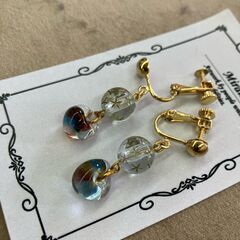 ハンドメイド　イヤリング