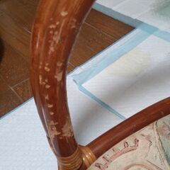 藤座椅子の画像