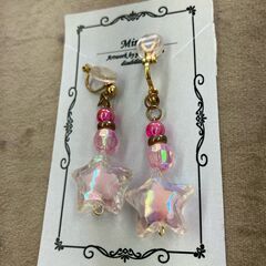 ハンドメイド　イヤリングの画像