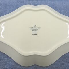 美品！ WEDGWOOD ウェッジウッド プレート インタグリオ プラチナ ダイヤディッシュ 食器 お皿 西岡店の画像