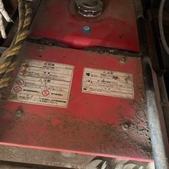 溶接機　ダイワ　エンジン発電機兼用　溶接機の画像