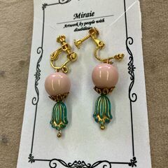 ハンドメイド　イヤリングの画像