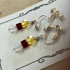 ハンドメイド　イヤリングの画像