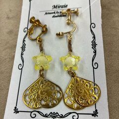 ハンドメイド　イヤリングの画像