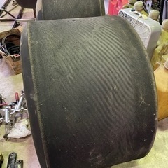 富士で走ったトップフューエルタイヤの画像