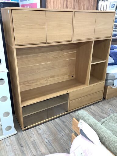 無印のハイタイプテレビボードを買取入荷しました！