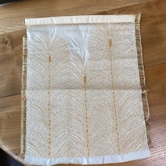 貴船　シルク　布　着物