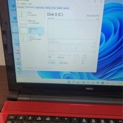パソコン Windows 11 Home 64bitの画像