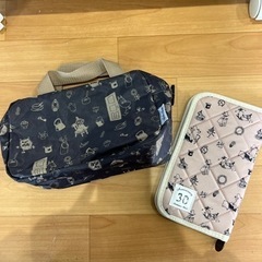 【美品】コンジェペイエアデュートリステス　ムーミン　ハンドバッグ