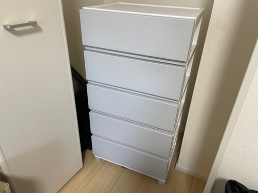 【譲り先決まりました】家具 収納家具 カラーボックス　チェスト　5段