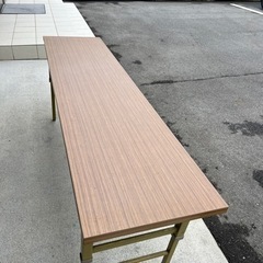 会議テーブル 折りたたみ 幅1800×奥行450mm 長テーブル