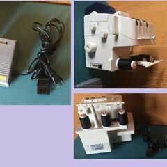 JANOME コンピューターミシン メモリークラフト5555/ロックミシンbrotherの画像