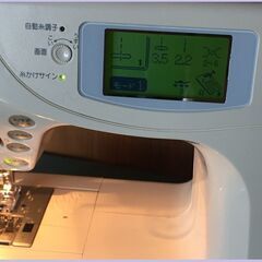 JANOME コンピューターミシン メモリークラフト5555/ロックミシンbrotherの画像