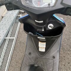 アドレス125S「現在商談中」の画像