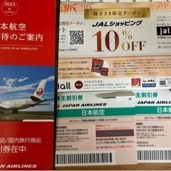 JAL 株主優待 2枚 2025年5月までの搭乗分
