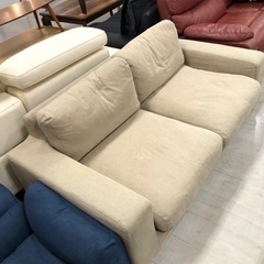 取りに来れる方限定！無印良品の２人掛けソファです！