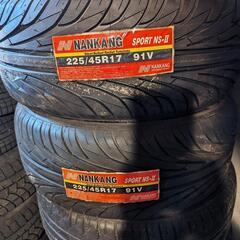 新品ナンカン☆ns-2 タイヤ225/45/R17