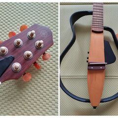 【引取限定】自宅で静かに弾くのに最適。YAMAHA SLG-10...
