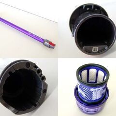 dyson/ダイソン SV18 コードレスクリーナー サイクロン 掃除機 digital slim fluffy ブルー×グレー 札幌市北区屯田の画像