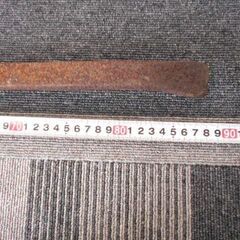 鉄製　バール 900mmぐらい×1本、500mmぐらい×１本　2本セットで　大工道具　工具　釘抜き　解体　てこの画像