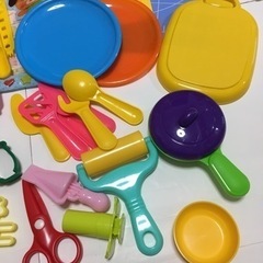 非対面取引 安値 美品 おねんど お道具 セット おもちゃ ままごとの画像