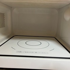 電子レンジ 受渡し予定者決定の画像