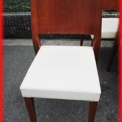 引き取り限定 椅子 ダイニングチェア 15脚セット 背もたれダークカラー 飲食店 中古の画像