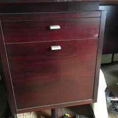 マホカニー？　机　木製の画像