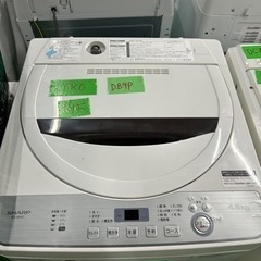 早い者勝ち大セール‼️‼️＋ご来店時、ガン×2お値引き‼️SHARP(シャープ) 2019年製 4.5kg 洗濯機🎉