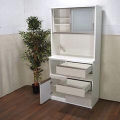 6/8受渡終了】≪yt1318ジ≫ ニトリ キッチンボード Nポスティア 100KB