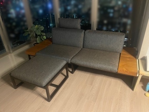 カンディハウス SESTINA LUX リビング(17) ソファー、オットマン