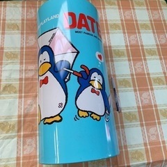 昭和レトロ　ファンシー雑貨　ダストボックス ペンギン の画像