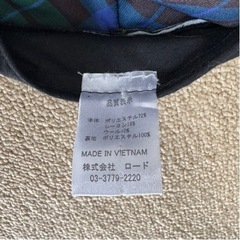 ハンチング / 帽子 2点セットの画像