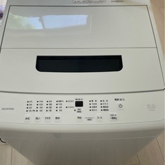 5.0kg洗濯機　新品同様