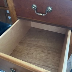 【値下げしました】アンティーク家具 ビンテージデスク アメリカン家具 机 書斎 オフィスの画像