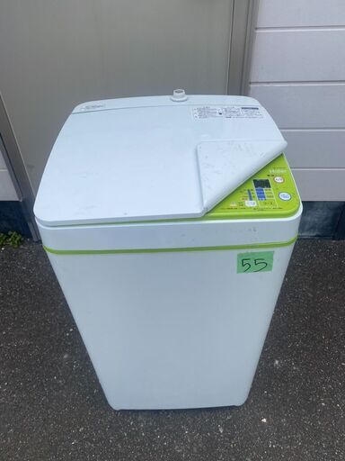 NO55❗️配送設置無料 Haier+3.3kg全自動洗濯機+ホワイト JW-K33F(W)